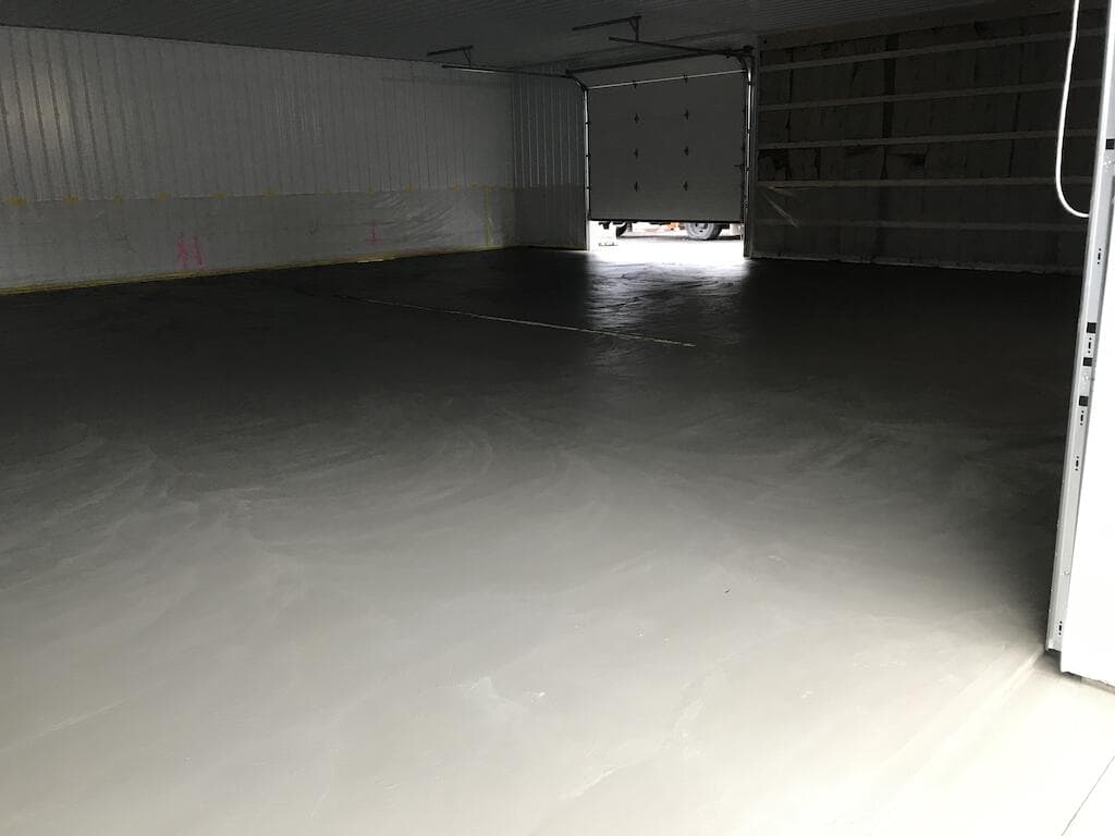 Interior Concrete Floors project by Curbscapes in the McMurray, PA area