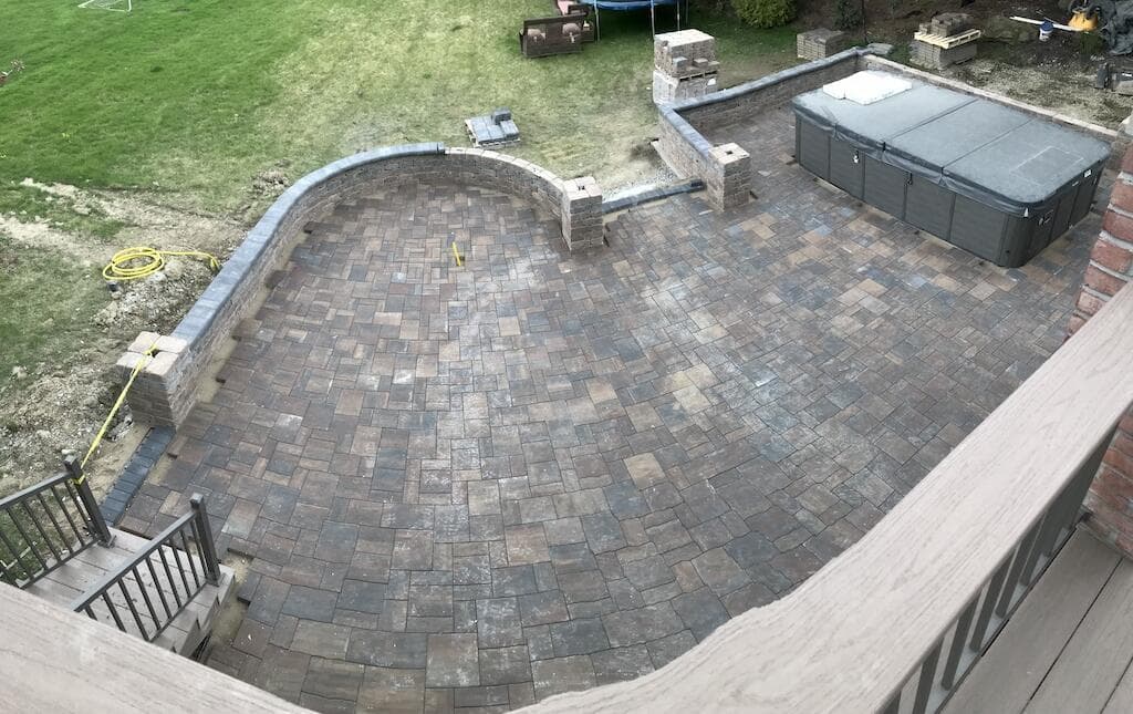 Decorative & Colored Concrete project by Curbscapes in the McMurray, PA area