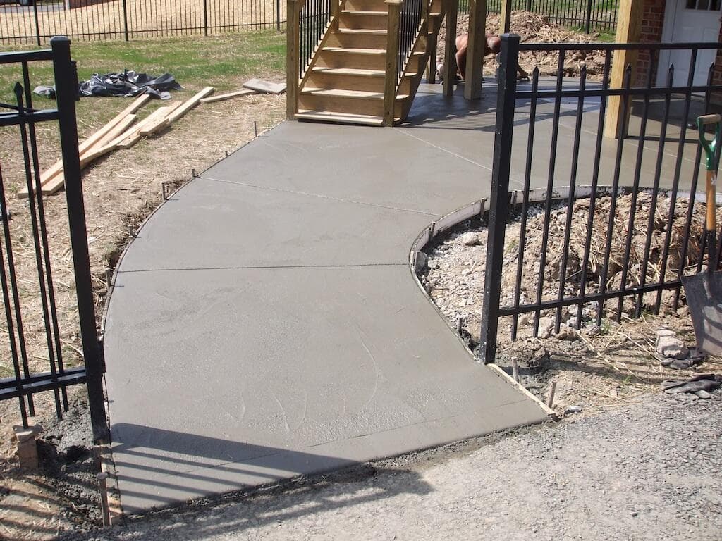 Decorative & Colored Concrete project by Curbscapes in the McMurray, PA area