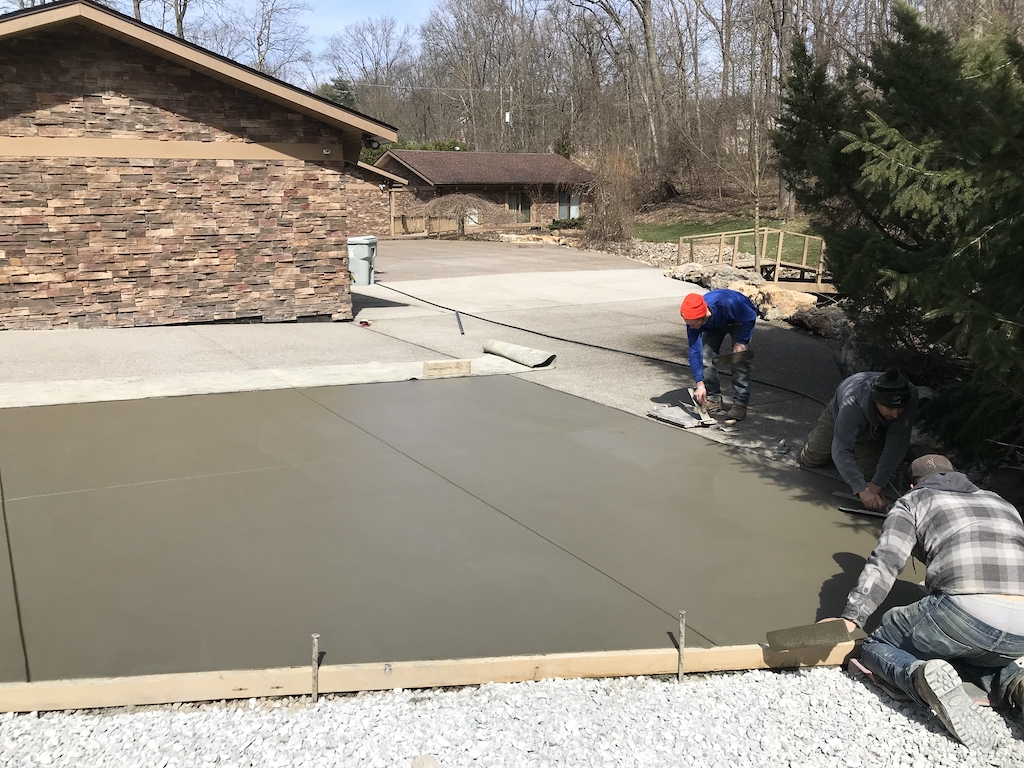 Aggregate driveway 1