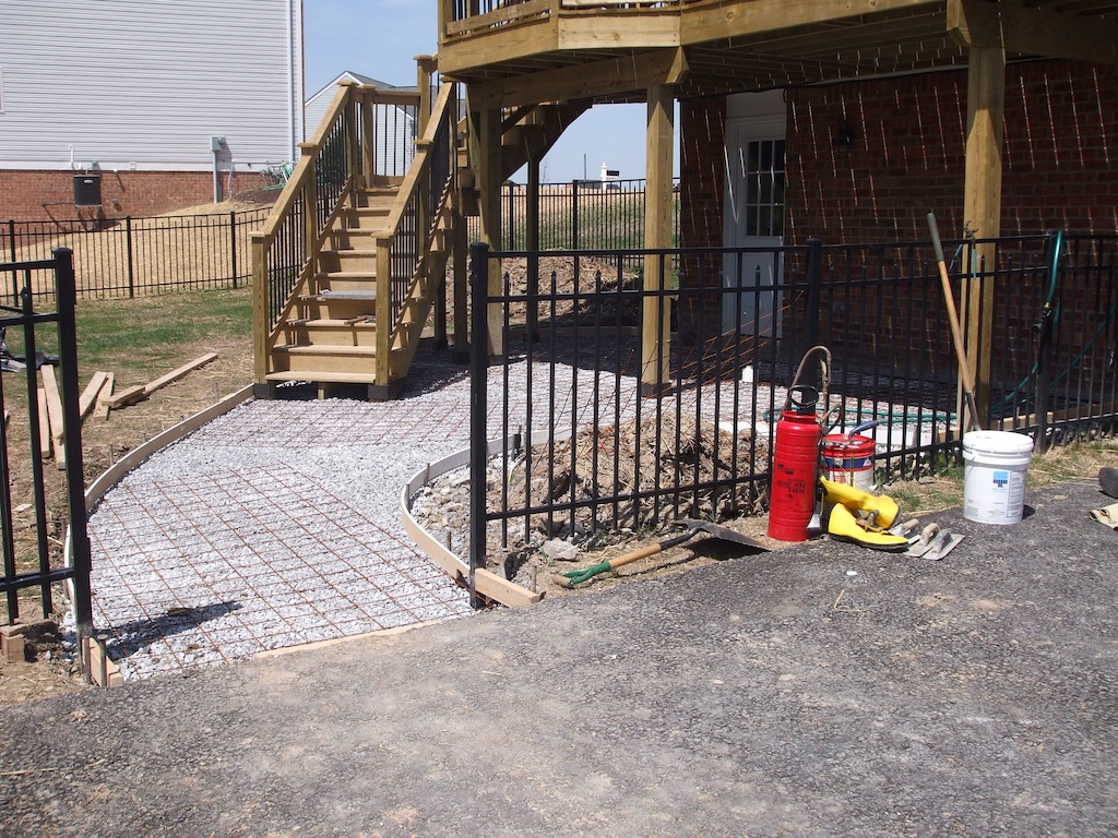 Patio walkway 1