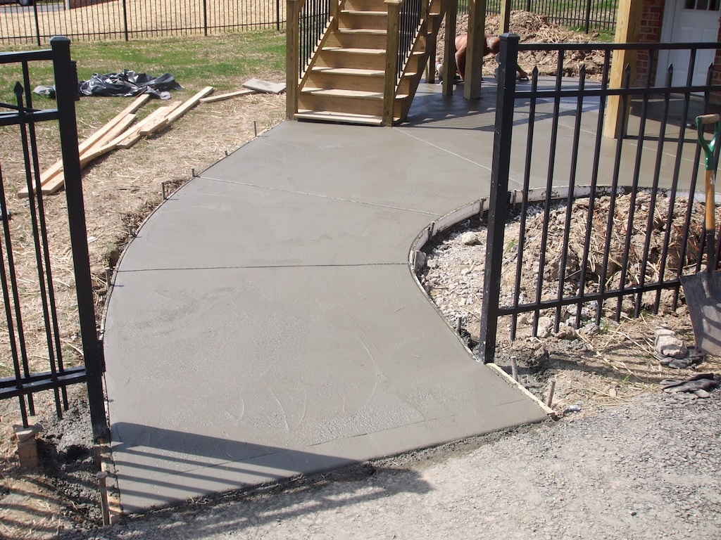 Patio walkway 2