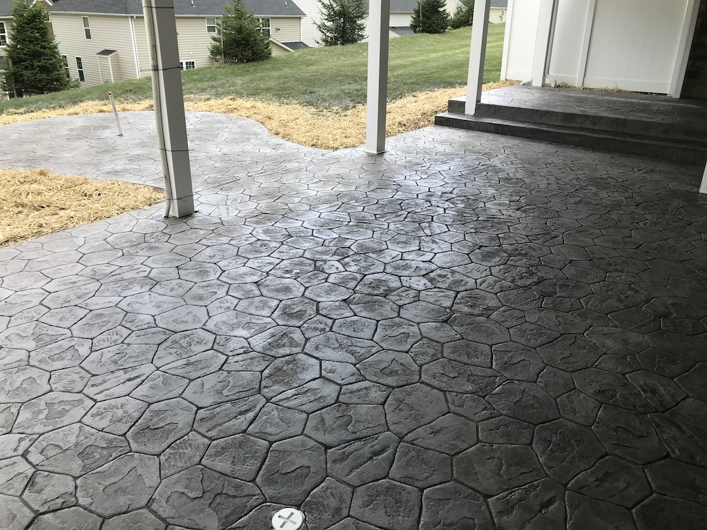 Stamped gray 4
