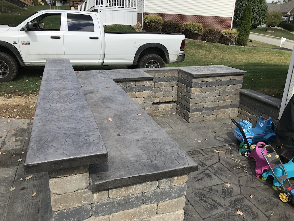 Patio with outdoor kitchen 3