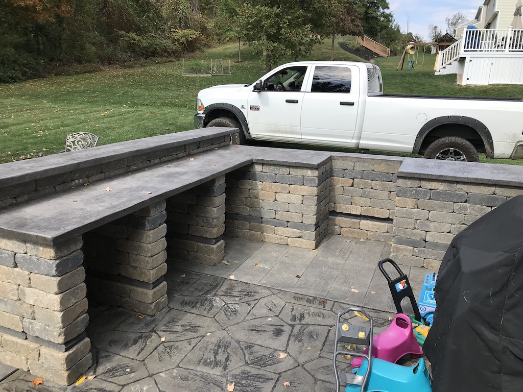Patio with outdoor kitchen 2