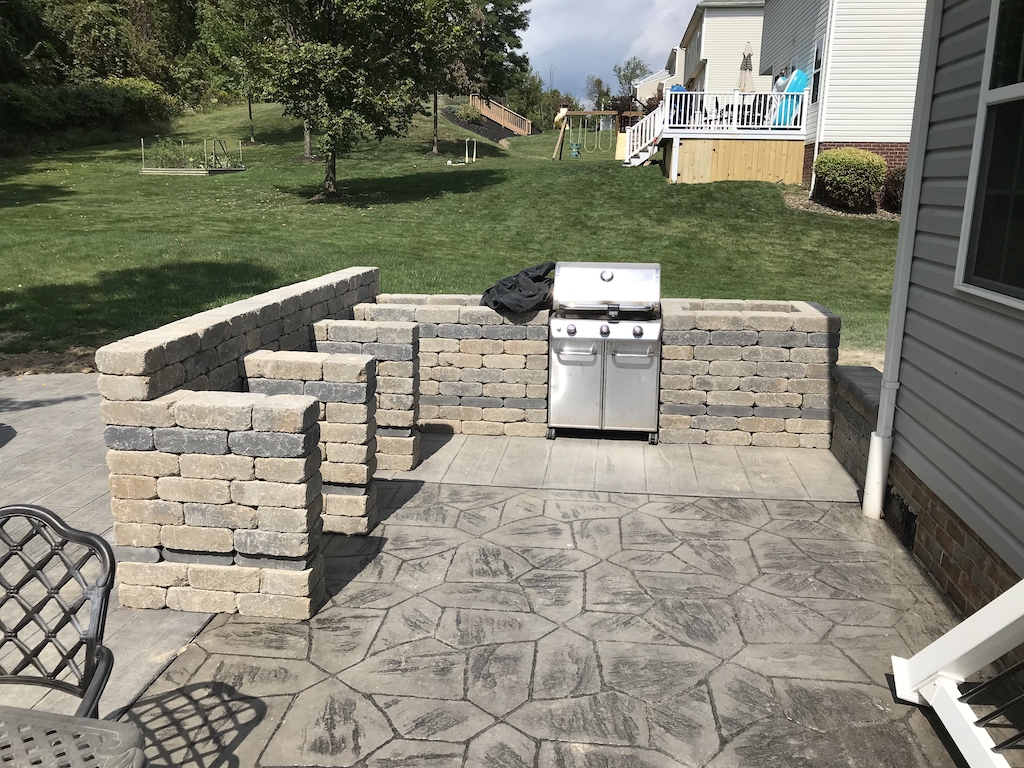 Patio with outdoor kitchen 1 
