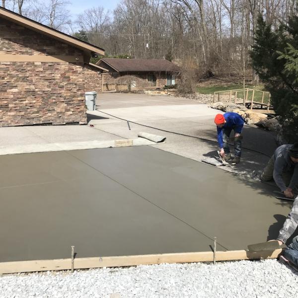 Aggregate driveway 1