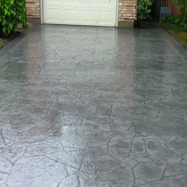 Driveway Stamped Concrete