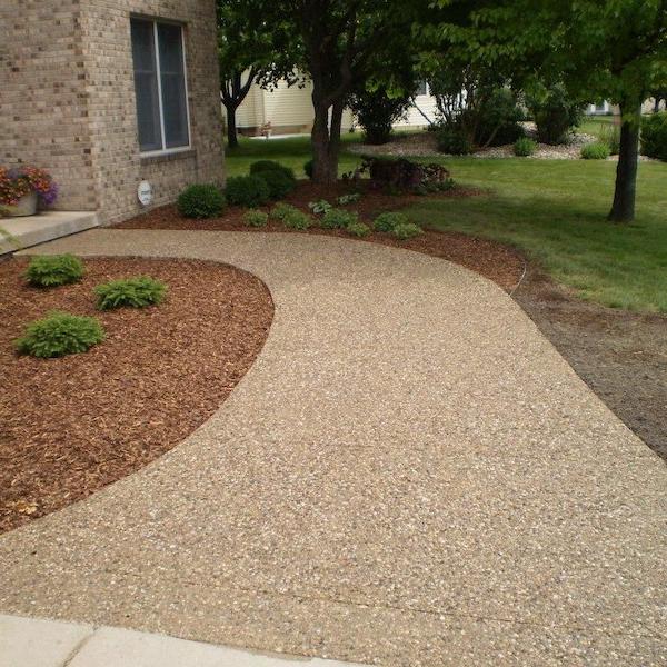 Exposed Aggregate Walkway