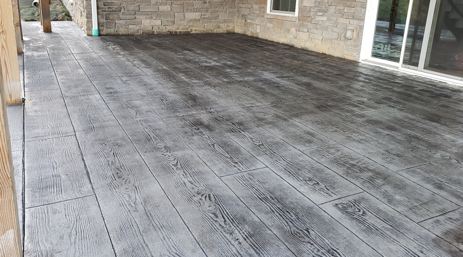 Patio Gray Wood