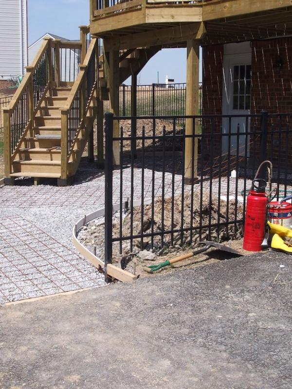 Patio walkway 1