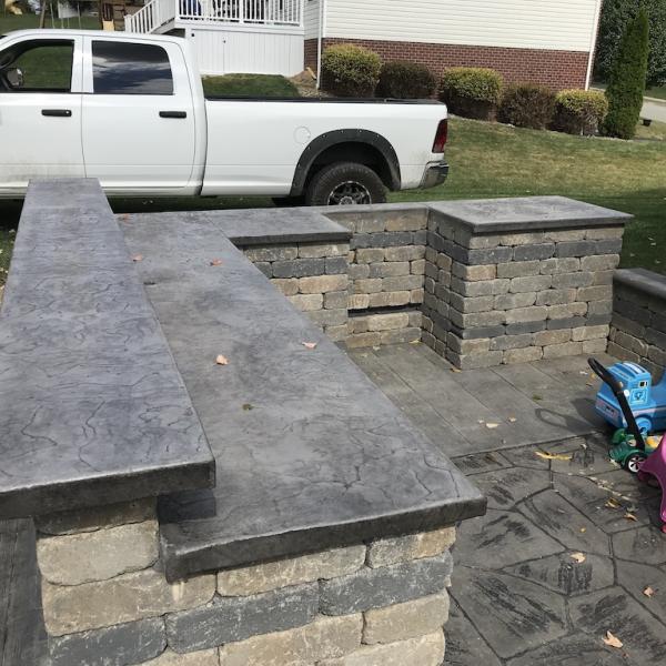 Patio with outdoor kitchen 3